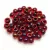Miyuki kásagyöngy - 367 - Garnet Lined Ruby AB - 6/0