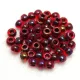 Miyuki kásagyöngy - 367 - Garnet Lined Ruby AB - 6/0