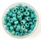 Miyuki kásagyöngy - 412fr - Matte Turquoise Green AB - 6/0