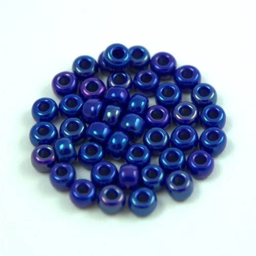 Miyuki kásagyöngy - 1945 - Opaque Royal Blue AB - 6/0