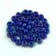 Miyuki kásagyöngy - 1945 - Opaque Royal Blue AB - 6/0