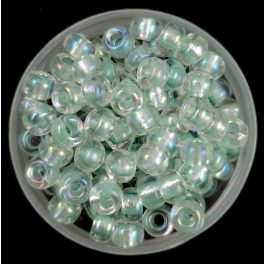   Miyuki kásagyöngy - 3642 - Pearlized Pale Mint Crystal AB - 6/0