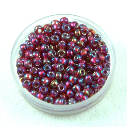 Miyuki kásagyöngy - 11R - Silver Lined Ruby - méret: 8/0 - 100g-AKCIOS