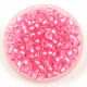 Miyuki Japanese Round Seed Bead - 22 - Silver Lined Pink- size:8/0