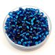 Miyuki Japanese Round Seed Bead - 25 - Silver Lined Capri Blue - size:8/0