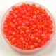 Miyuki kásagyöngy - 138fr - Matte Transparent Orange AB - méret:8/0