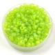 Miyuki kásagyöngy - 143fr - Matte Transparent Chartreuse AB - méret:8/0