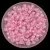 Miyuki kásagyöngy - 207 - Light Pink Lined Crystal - méret:8/0