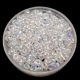 Miyuki Japanese Round Seed Bead - 250 - Crystal AB - size: 8/0 - 100g