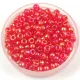 Miyuki Japanese Round Seed Bead - 254d - Transparent Dark Red AB - size:11/0