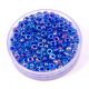 Miyuki Japanese Round Seed Bead - 353 - Cobalt Lined Sapphire AB - size:8/0