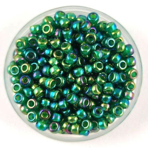 Miyuki Japanese Round Seed Bead - 354 - Chartreuse Lined Green AB - size:8/0
