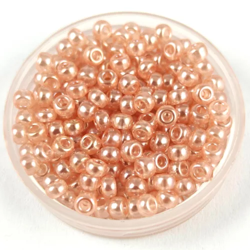 Miyuki kásagyöngy - 366-1 - Shell Pink Luster - méret:8/0