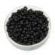 Miyuki kásagyöngy - 401 - Opaque Black - méret: 8/0 - 100g-AKCIOS