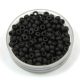 Miyuki Japanese Round Seed Bead - 401f - Opaque Matt Black - size: 8/0 - 100g