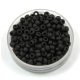 Miyuki Japanese Round Seed Bead - 401f - Opaque Matte Black - size:8/0