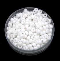   Miyuki Japanese Round Seed Bead - 402 - Opaque White - size:8/0 - 30g