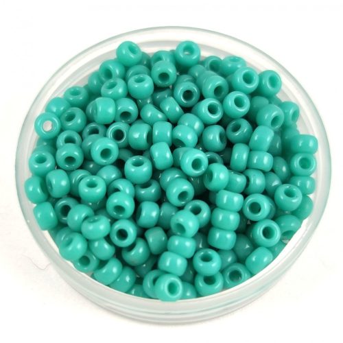 Miyuki Japanese Round Seed Bead - 412 - Opaque Turquoise Green - size:8/0