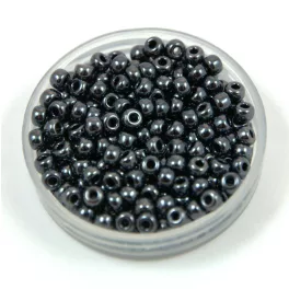   Miyuki kásagyöngy - 451 - Gunmetal - méret: 8/0 - 100g-AKCIOS