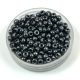 Miyuki Japanese Round Seed Bead - 451 - Gunmetal - size: 8/0 - 100g