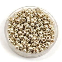   Miyuki kásagyöngy - 4201 - Duracoat Galvanized Silver - méret:8/0