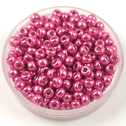 Miyuki kásagyöngy - 4210 - Duracoat Galvanized Pink - méret:8/0