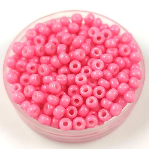 Miyuki Japanese Round Seed Bead - 4467 - Duracoat Opaque Carnation - size:8/0