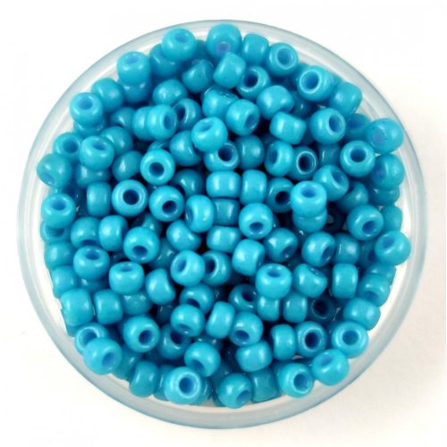 Miyuki kásagyöngy - 4478 - Duracoat Opaque Dyed Nile Blue - méret:8/0