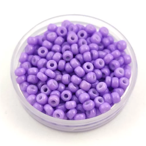 Miyuki Japanese Round Seed Bead - 4488 - Duracoat Opaque Columbine - size:8/0