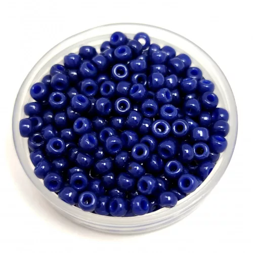 Miyuki Japanese Round Seed Bead - 4493 - Duracoat Opaque Navy - size:8/0