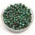 Miyuki Japanese Round Seed Bead - 4514 - Opaque Turquoise Green Picasso - size:8/0