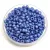Miyuki Japanese Round Seed Bead - 4704 - Opaque Glazed Frosted Rainbow Soft Blue - size:8/0