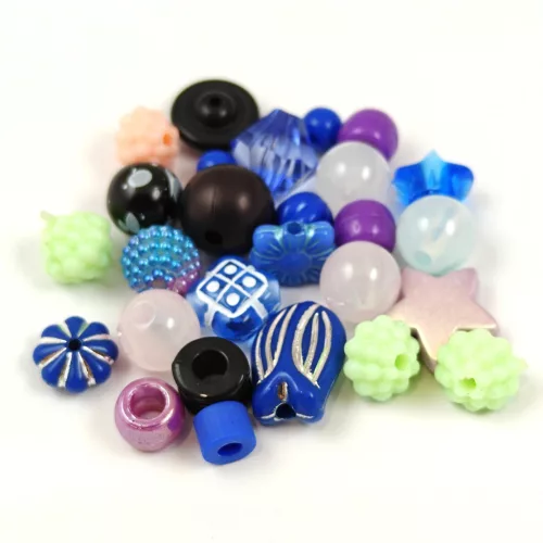 Plastic bead - Mixed - 10