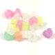 Plastic bead - Mixed - Heart - 14