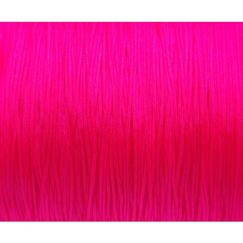 Nylon Cord - 0.5 mm - Neon Pink