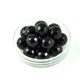 Onyx - faceted round bead - 10mm