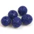 Resin round bead - Oriental - Sapphire - 10mm