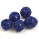 Resin round bead - Oriental - Sapphire - 10mm