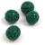 Resin round bead - Oriental - Green - 10mm