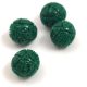 Resin round bead - Oriental - Green - 10mm