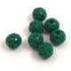 Resin round bead - Oriental - Green - 8mm