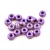 Pandora gyöngy - polichrome metallic purple - 11mm