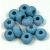 Pandora gyöngy - silk satin blue - 9mm