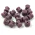 Pellet - Czech Glass Bead - opaque dark lilac -4x6mm