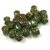 Cseh Pellet gyöngy - aqua traventin -4x6mm