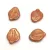 Petal - Czech Glass Bead - 12x15mm - Alabaster Rose Bronze Luster