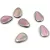 Petal - Czech Glass Bead - 8x11mm - Crystal Full Silver AB