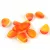Petal - Czech Glass Bead - 8x11mm - Crystal Matt Hyacinth Orange Blend