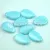 Petal - Czech Glass Bead - 11x16mm - Silk Satin Inocent Blue