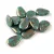 Préselt virágszirom gyöngy - 8x11mm - Turquoise Green Bronze Luster